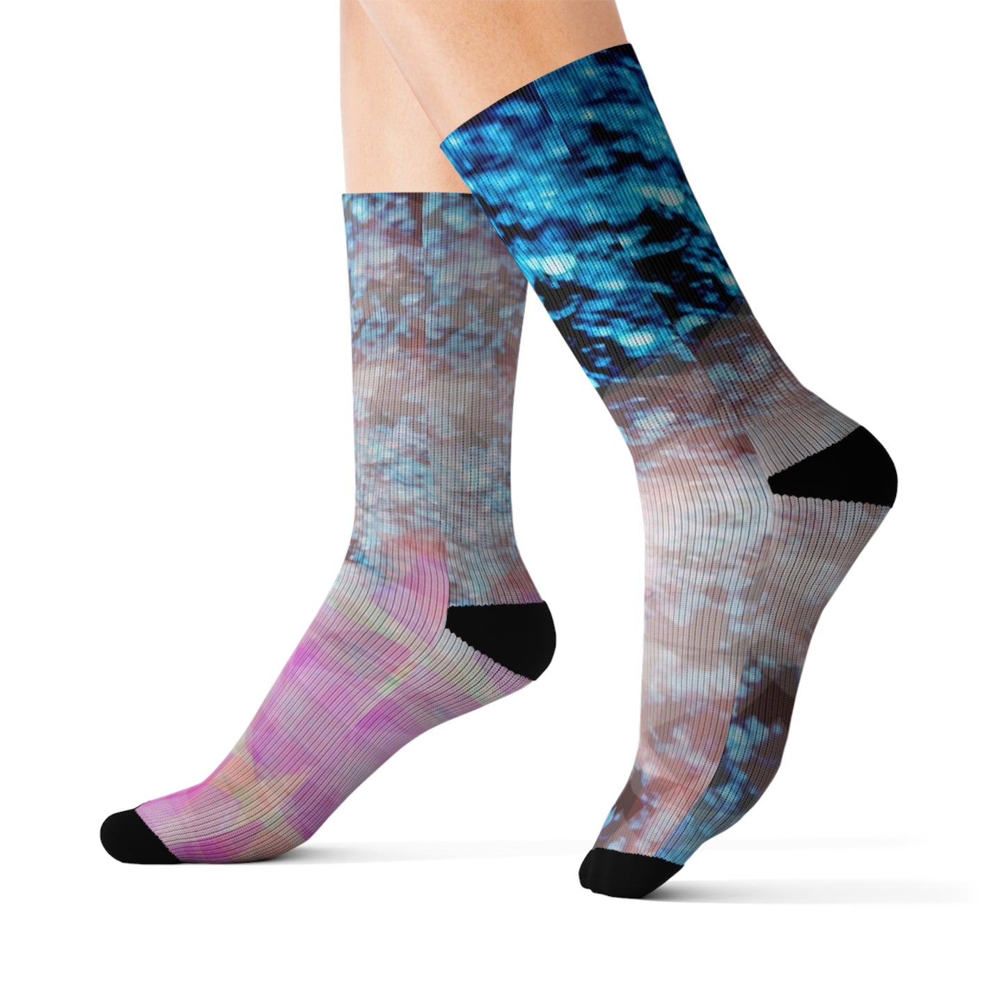 Glowy:  Sublimation Socks