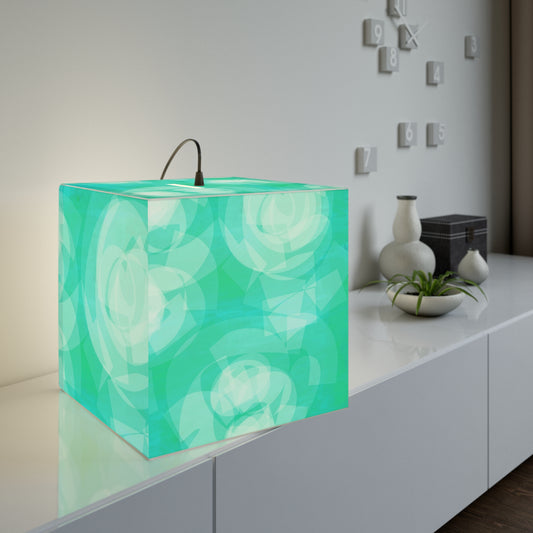 Sharona:  Tranquil Light Cube Lamp - Modern Home Decor, Ambient Lighting Fixture, Unique Gift for Housewarming, Weddings, and Celebrations