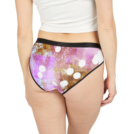 Auburn:  Colorful Polka Dot Women's Underwear - Stylish & Comfortable Lingerie