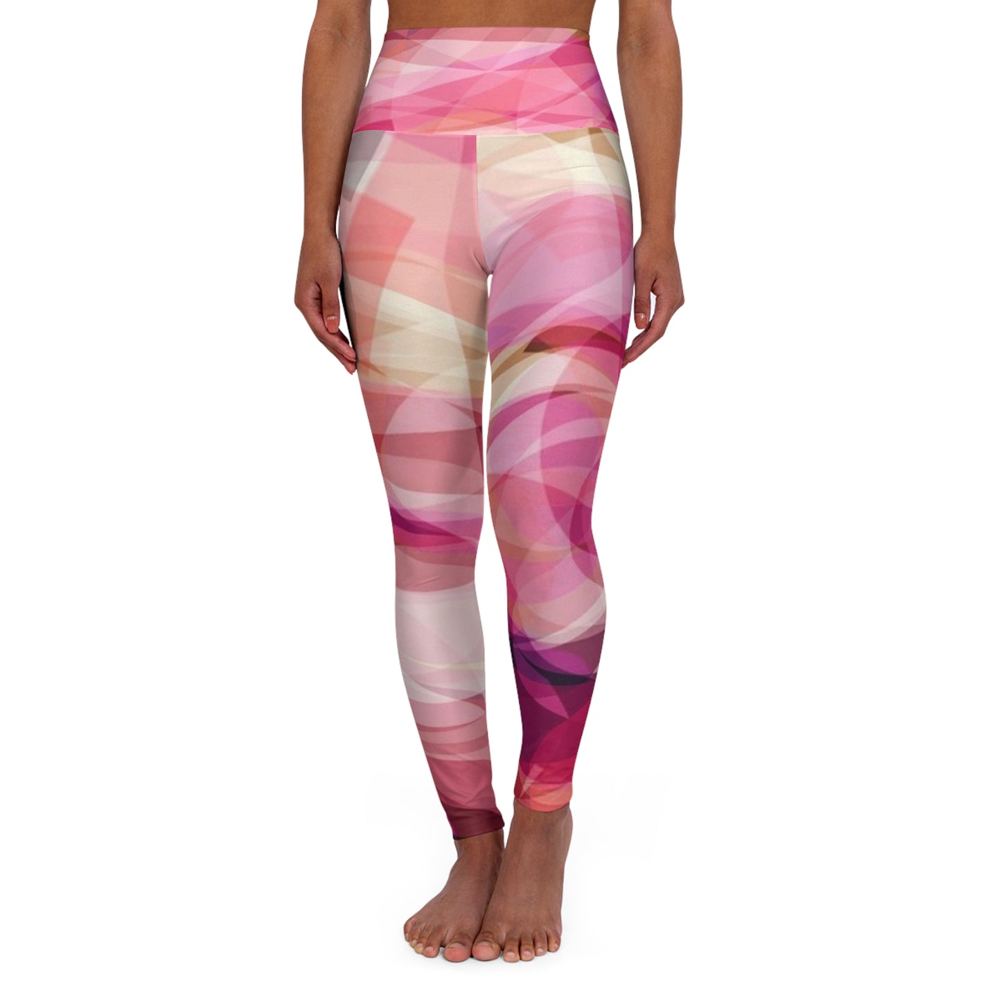 Oona: Vibrant High Waisted Leggings, Activewear for Women, Gym, Fitness Classes, Workout, Streetwear, Dancewear