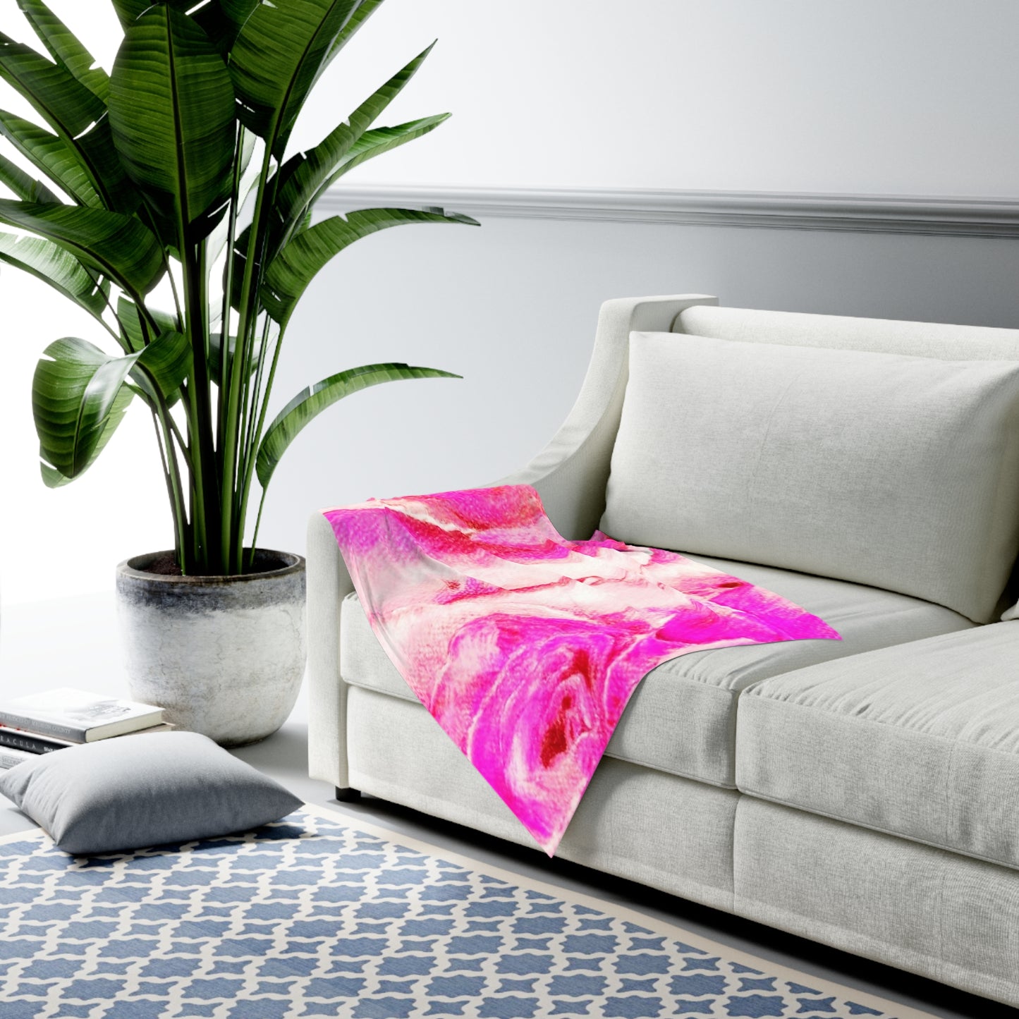 Rose High: Baby Swaddle Blanket, Nature lovers