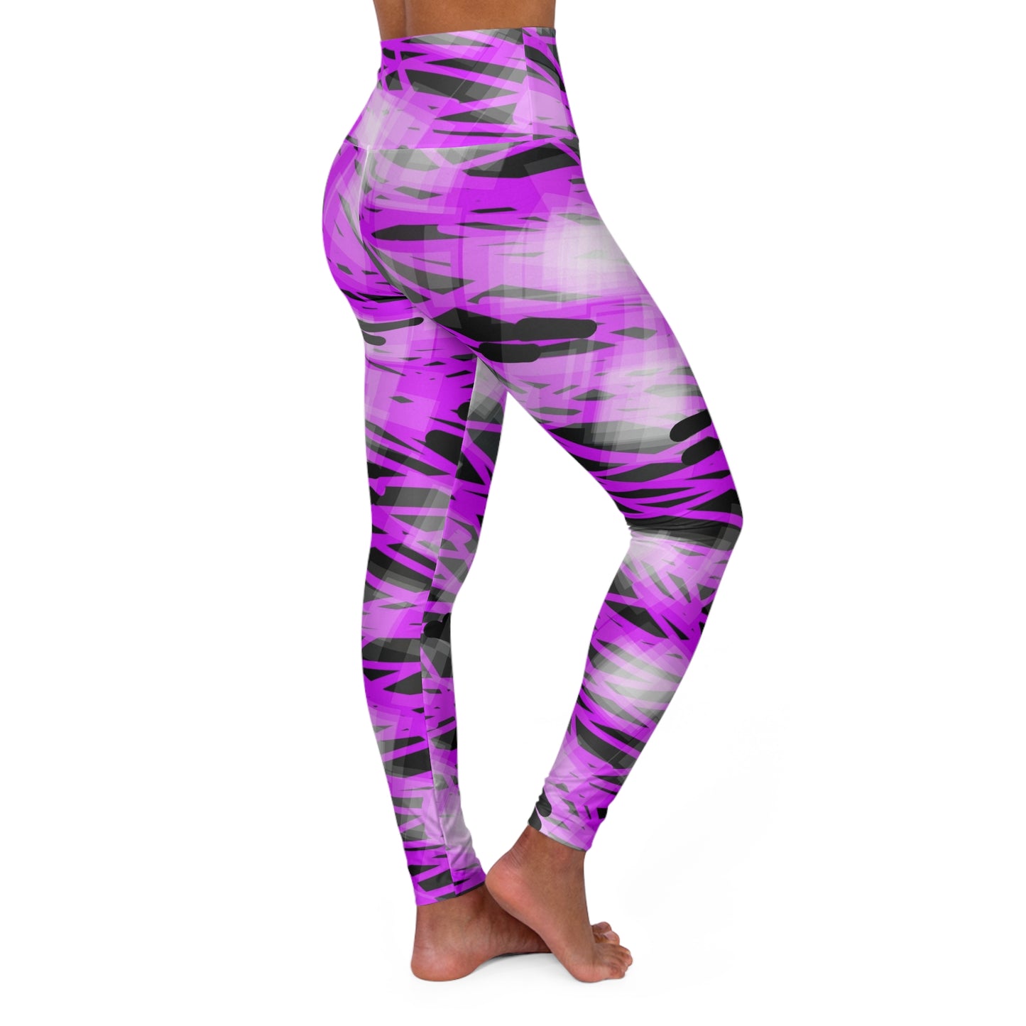 Juliet-Marie:  High Waisted Leggings - Stylish Activewear, Casual Chic Fashion, Streetwear Style, Good Vibes Only