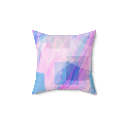 Light Codes: (14"x14") Dreamy Pastel Faux Suede Square Pillow | Soft Decorative Cushion for Cozy Spaces, Home Decor, Gifts for Her, Modern Throw Pillow, [...]