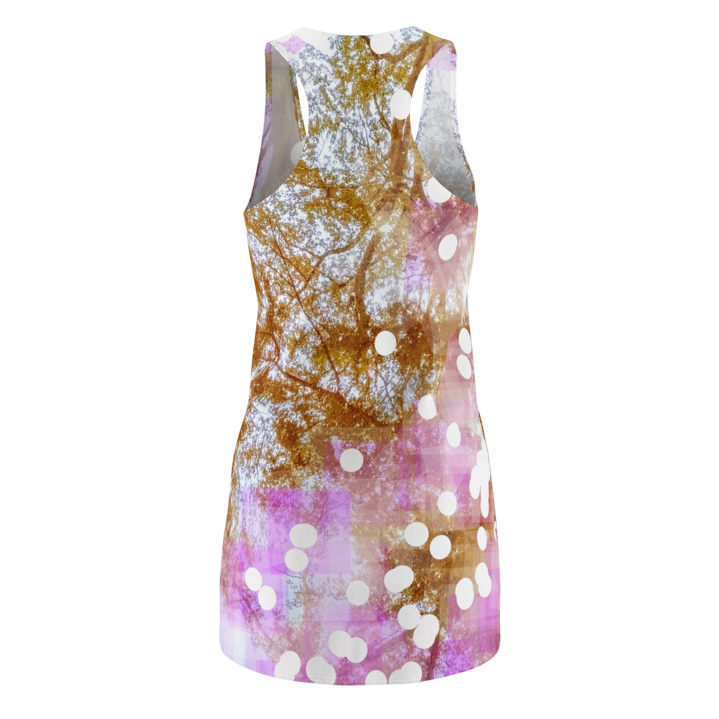 Auburn:  Women's Cut & Sew Racerback Dress (AOP)