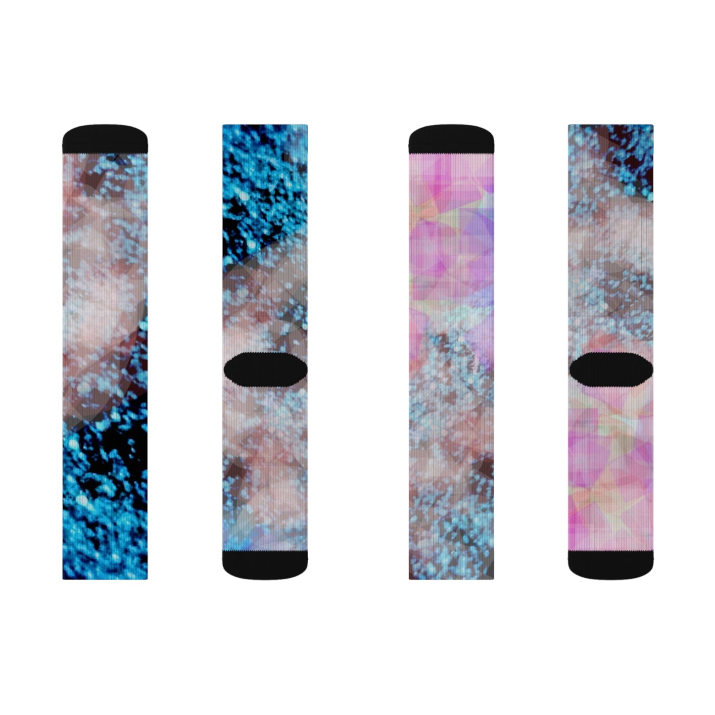 Glowy:  Sublimation Socks