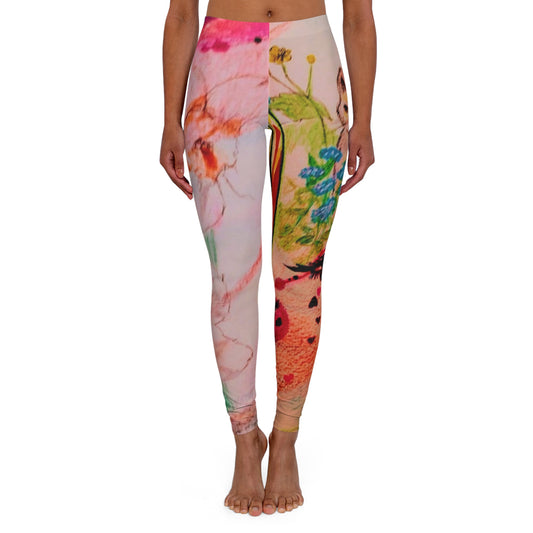 Katty's Garden:  Women's Casual Spandex Leggings (AOP)