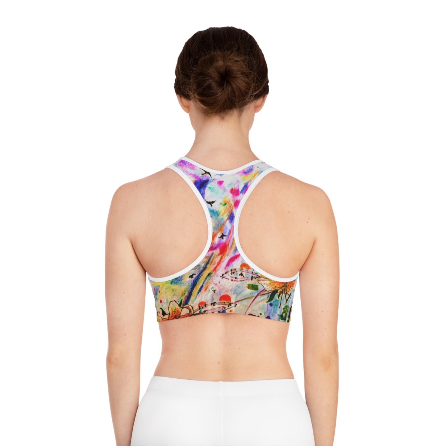 Lily & Birds:  Sports Bra (AOP)