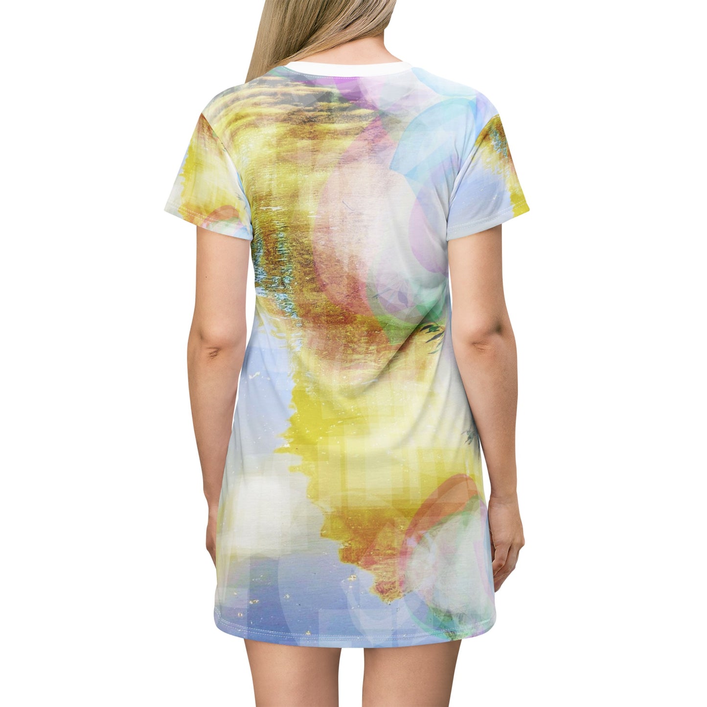 Glimmering:  T-Shirt Dress (AOP)