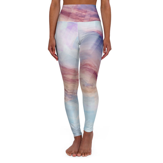 Andromeda:  Dreamy High Waisted Yoga Leggings, Activewear, Workout Pants, Fitness Leggings, Fashion Leggings, Gifts for Yogis