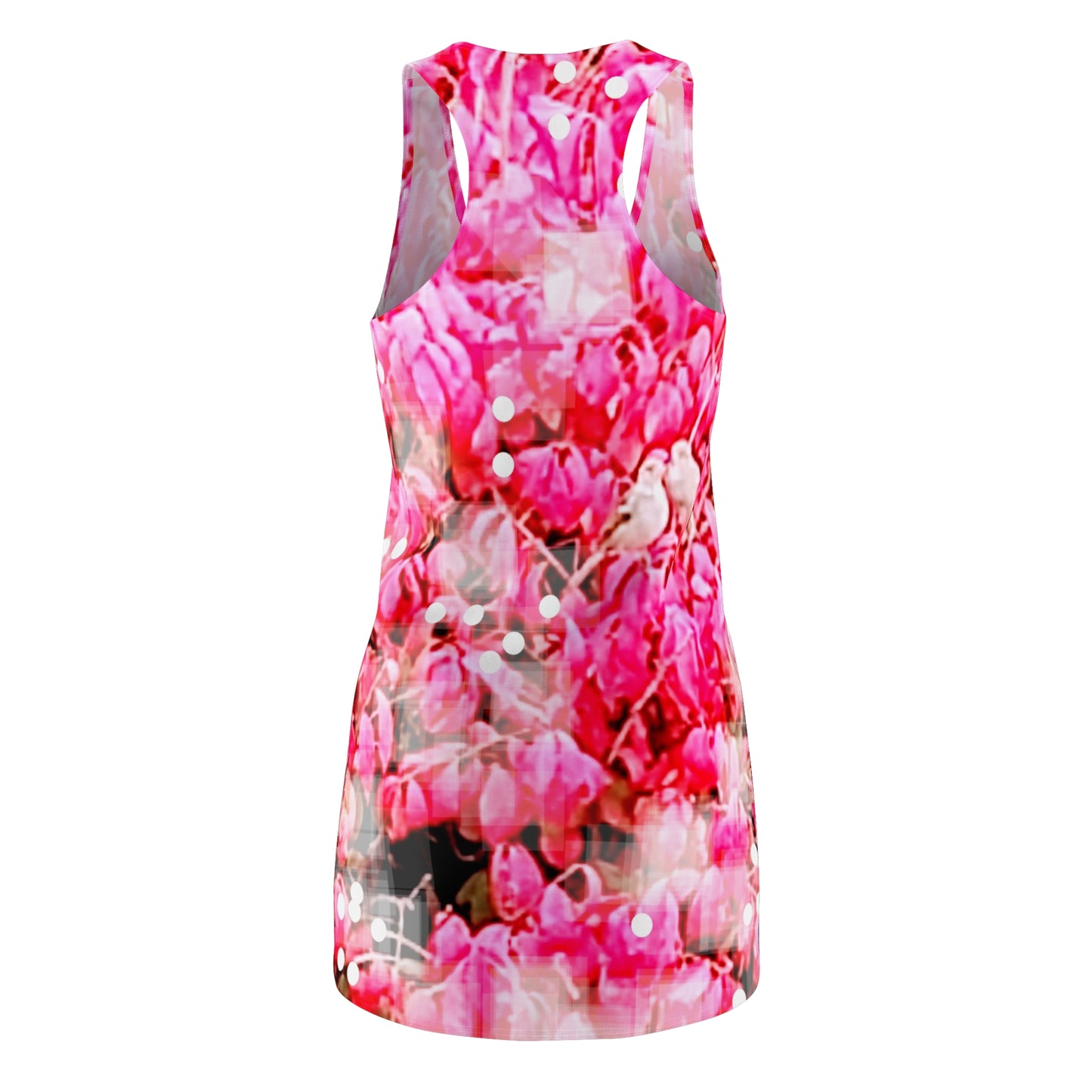 Sweet Birds:  Women's Cut & Sew Racerback Dress (AOP)