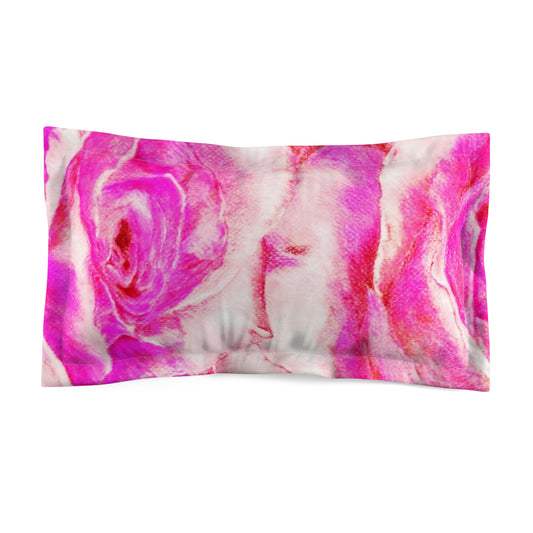 Rose High: Microfiber Pillow Sham