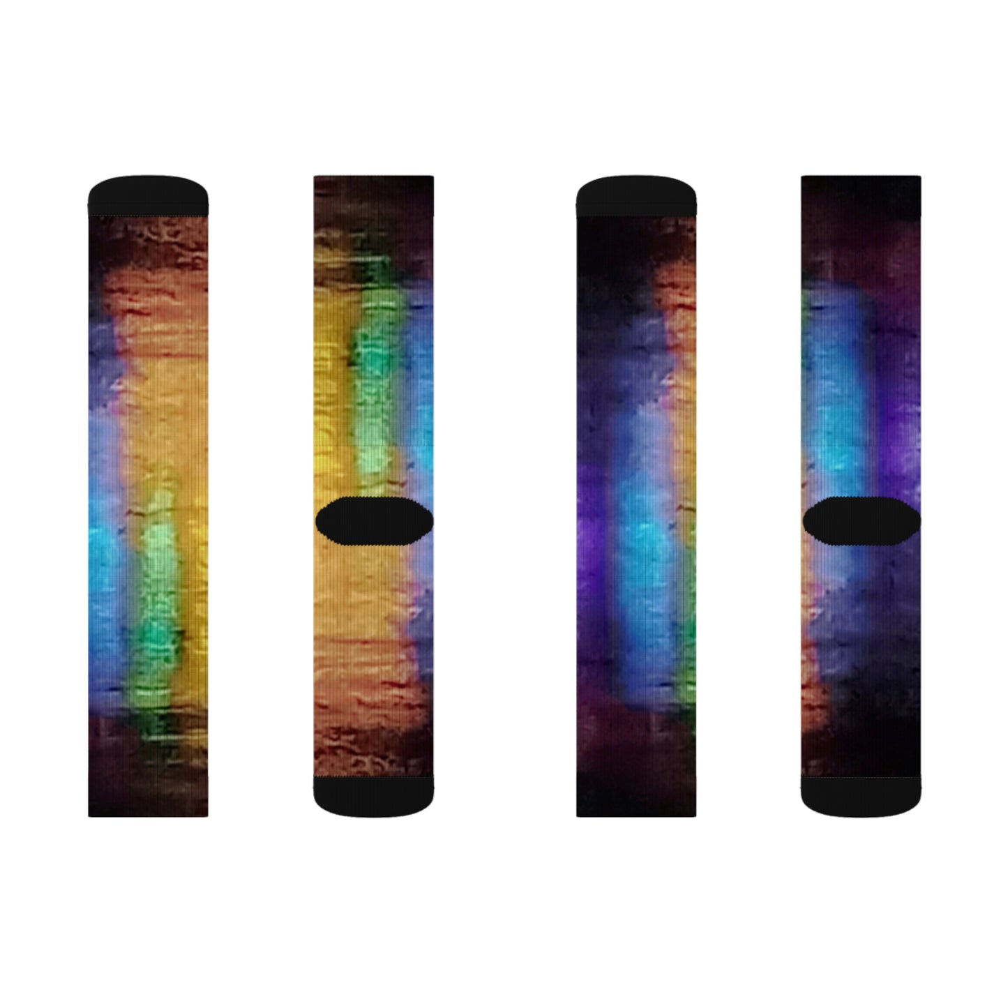 Neon Rain II:  Sublimation Socks