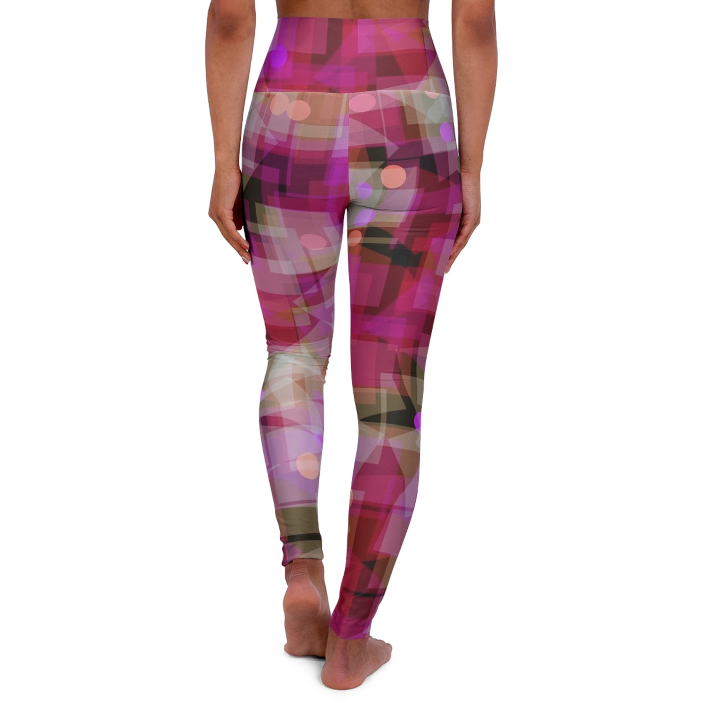 Faye:  Vibrant High Waisted Fashion Leggings, Colorful Workout Tights, Activewear for Women, Stylish Fitness Leggings, Perfect for Exercise & Streetwear