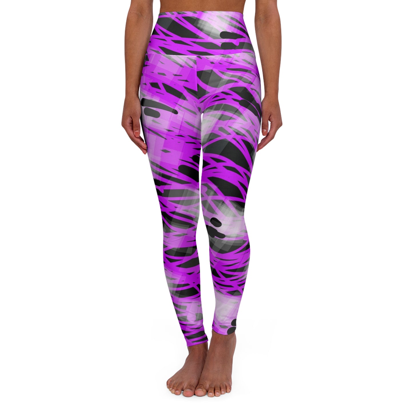 Juliet-Marie:  High Waisted Leggings - Stylish Activewear, Casual Chic Fashion, Streetwear Style, Good Vibes Only
