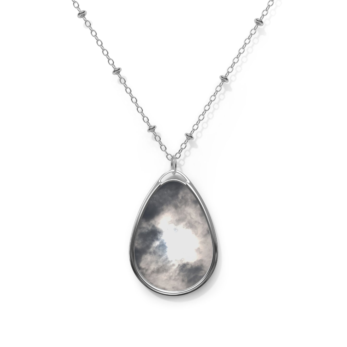 Storm: Oval Necklace