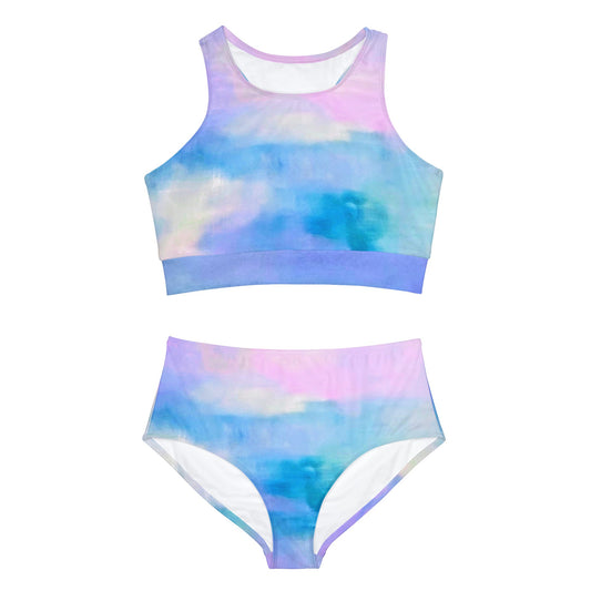 Pastel Air:  Sporty Bikini Set (AOP)