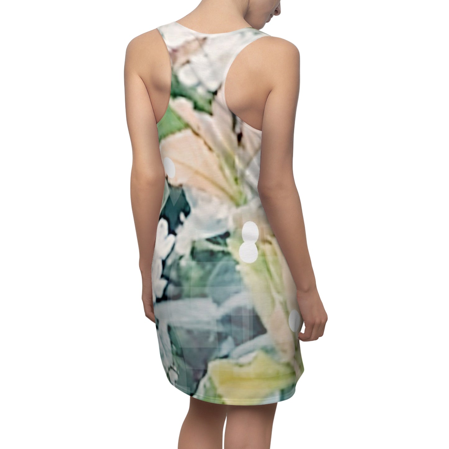 Blossomi:  Women's Cut & Sew Racerback Dress (AOP)