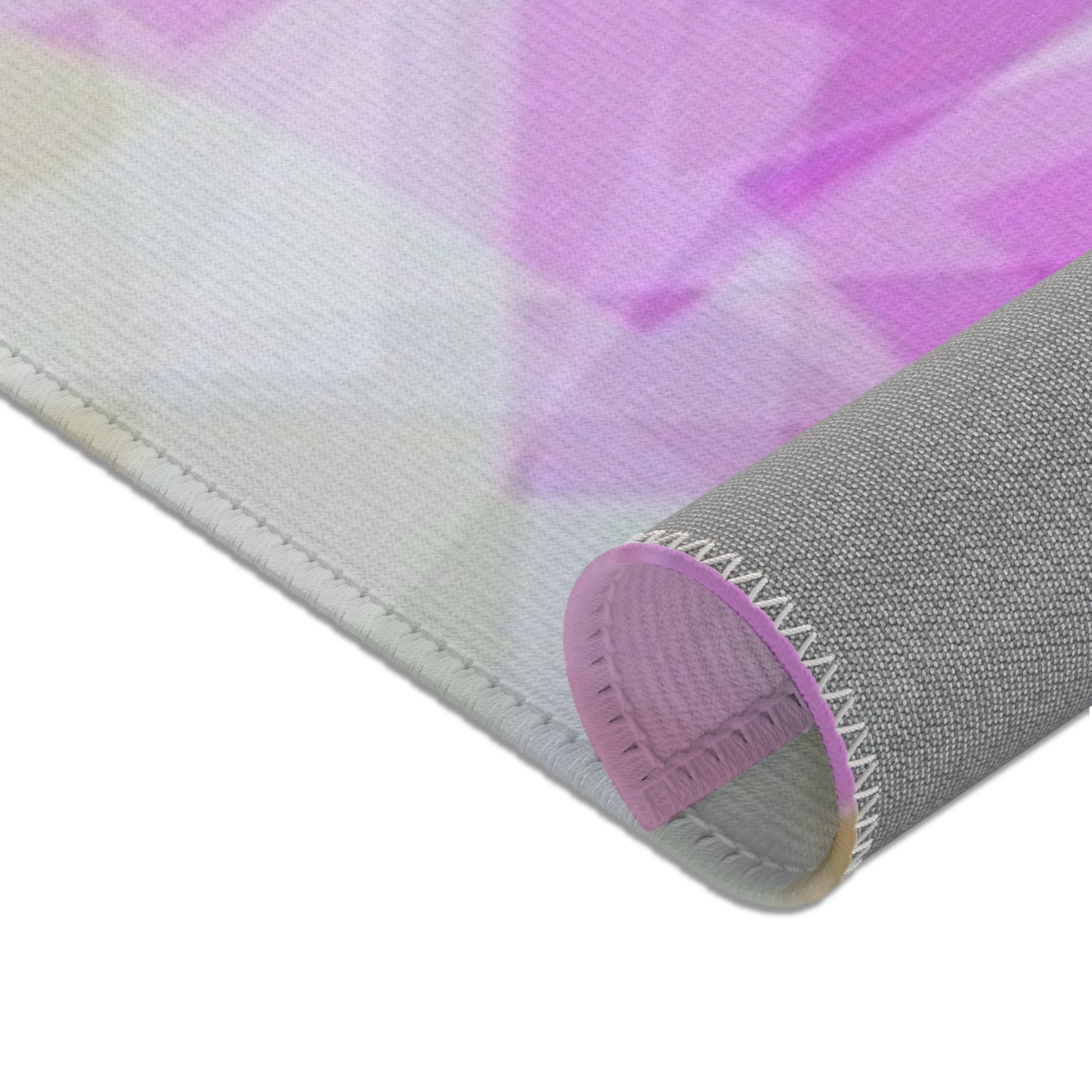 Sweetness & Decency:  48"x72" Bohemian Pastel Area Rug - Soft, Cozy, Serene Home Decor for Living Room, Bedroom, Stylish Floor Mat, Gift for Housewarming, Cozy Vibes