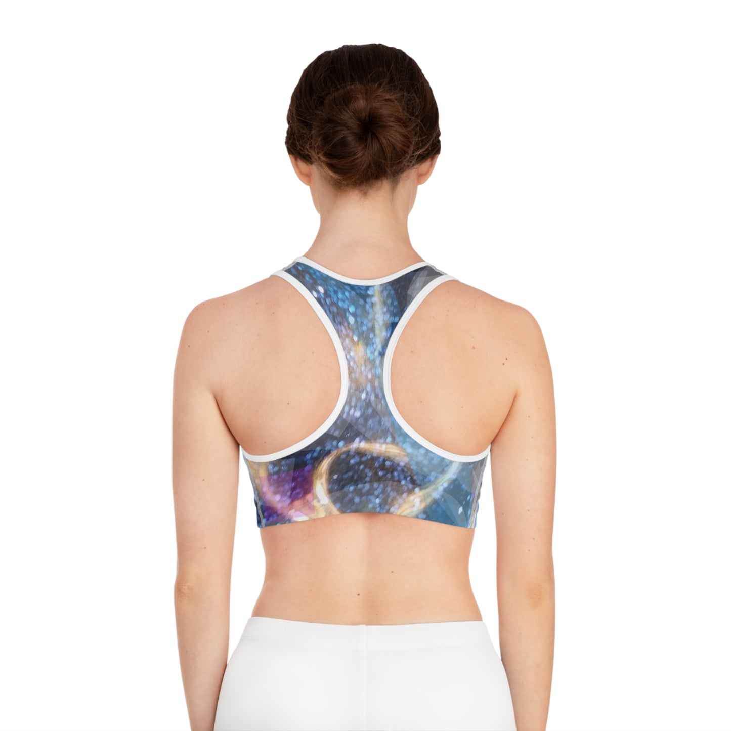 Sapphire Fuel:  Sports Bra (AOP)