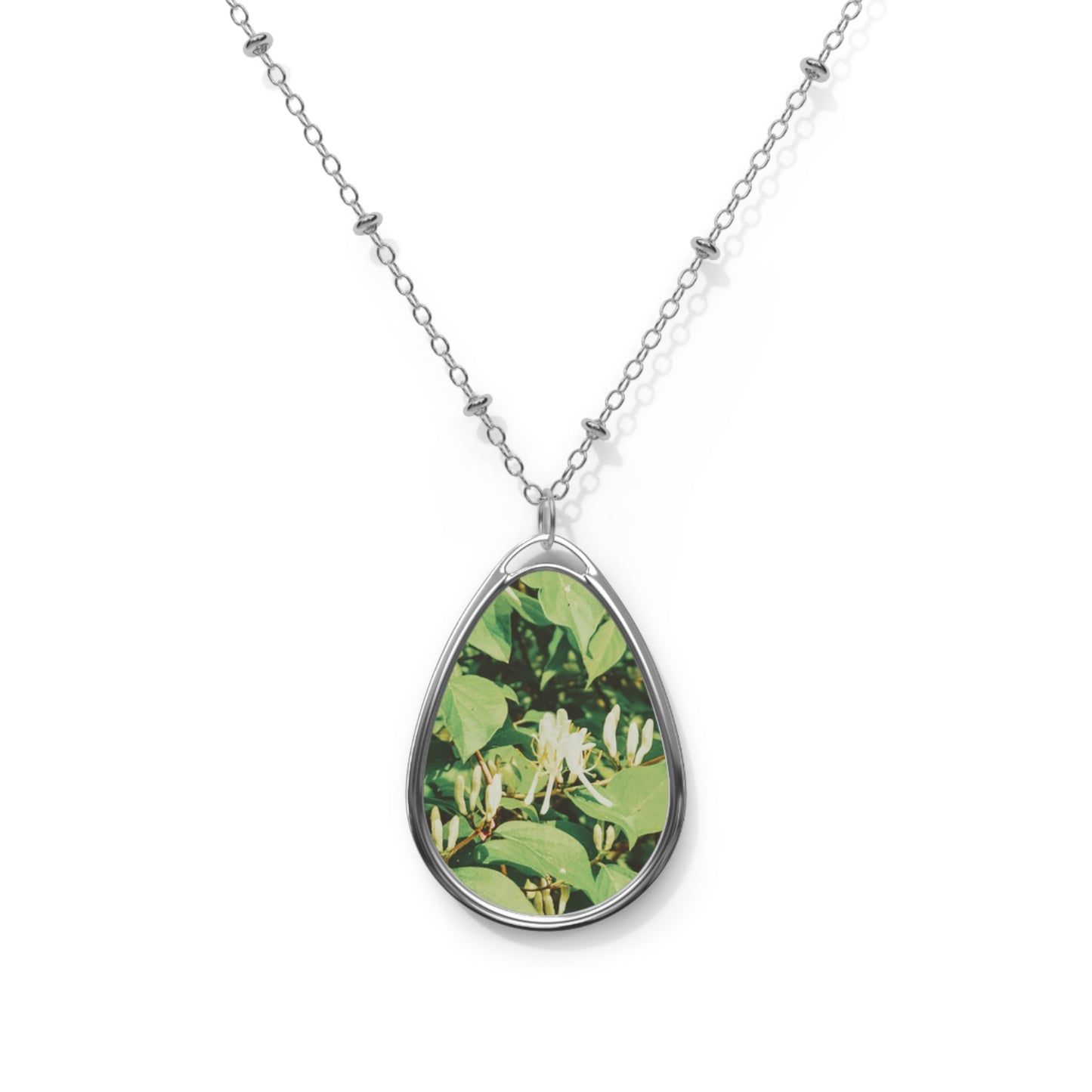 Honeysuckle: Love Mother Nature Jewelry - Cherish Nature Pendant