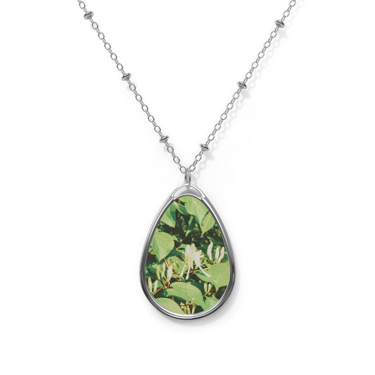 Honeysuckle: Love Mother Nature Jewelry - Cherish Nature Pendant