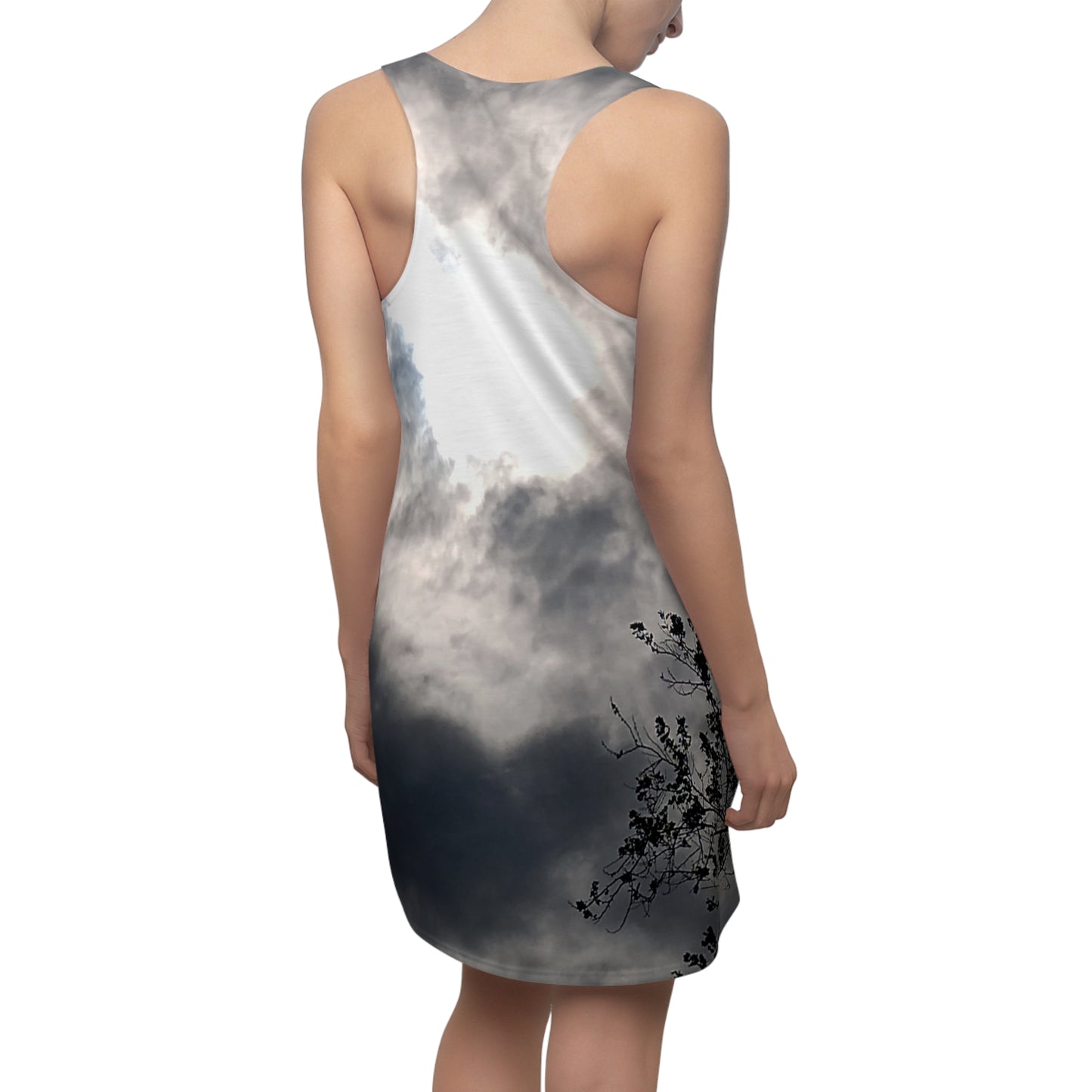 Storm:  Women's Cut & Sew Racerback Dress (AOP)