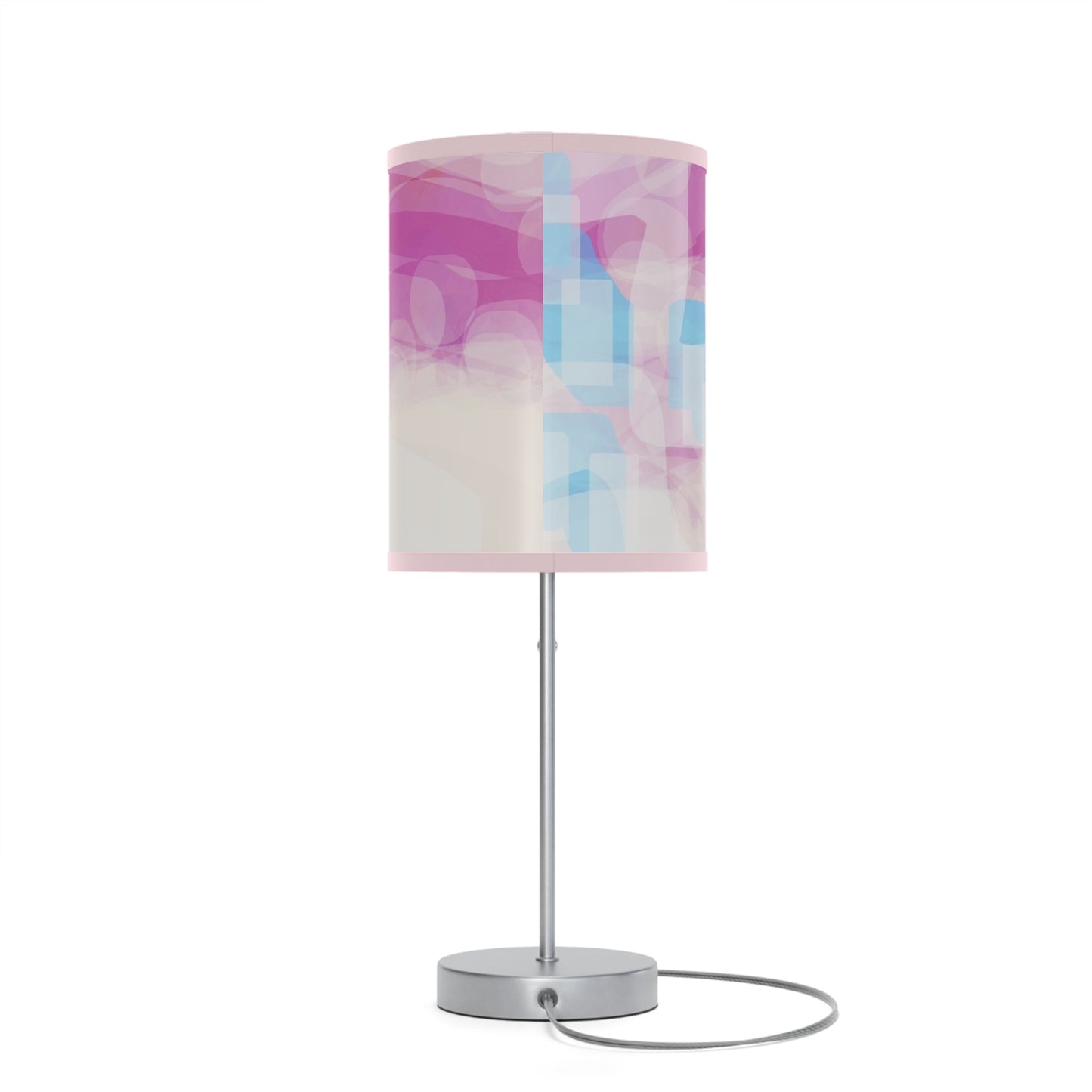 Lyra: Abstract Pink Marble Table Lamp, Modern Desk Light, Bedroom Decor, Nightstand Lamp, Living Room Lighting, Gift for Her, Home Office