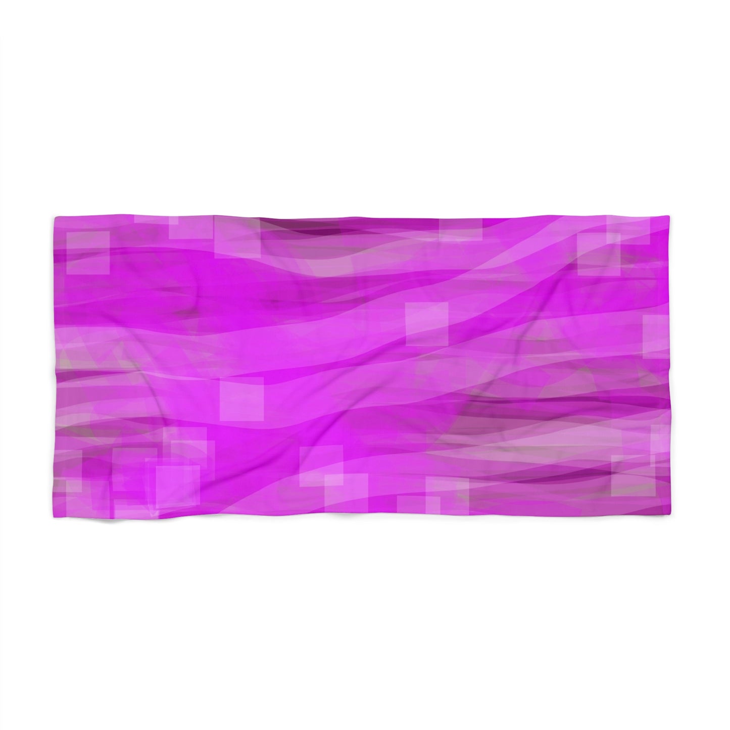 Prudence: Vibrant Pink Beach Towel, Summer Essentials, Poolside Relaxation, Beach Day, Gift for Her, Vibrant Resort Decor