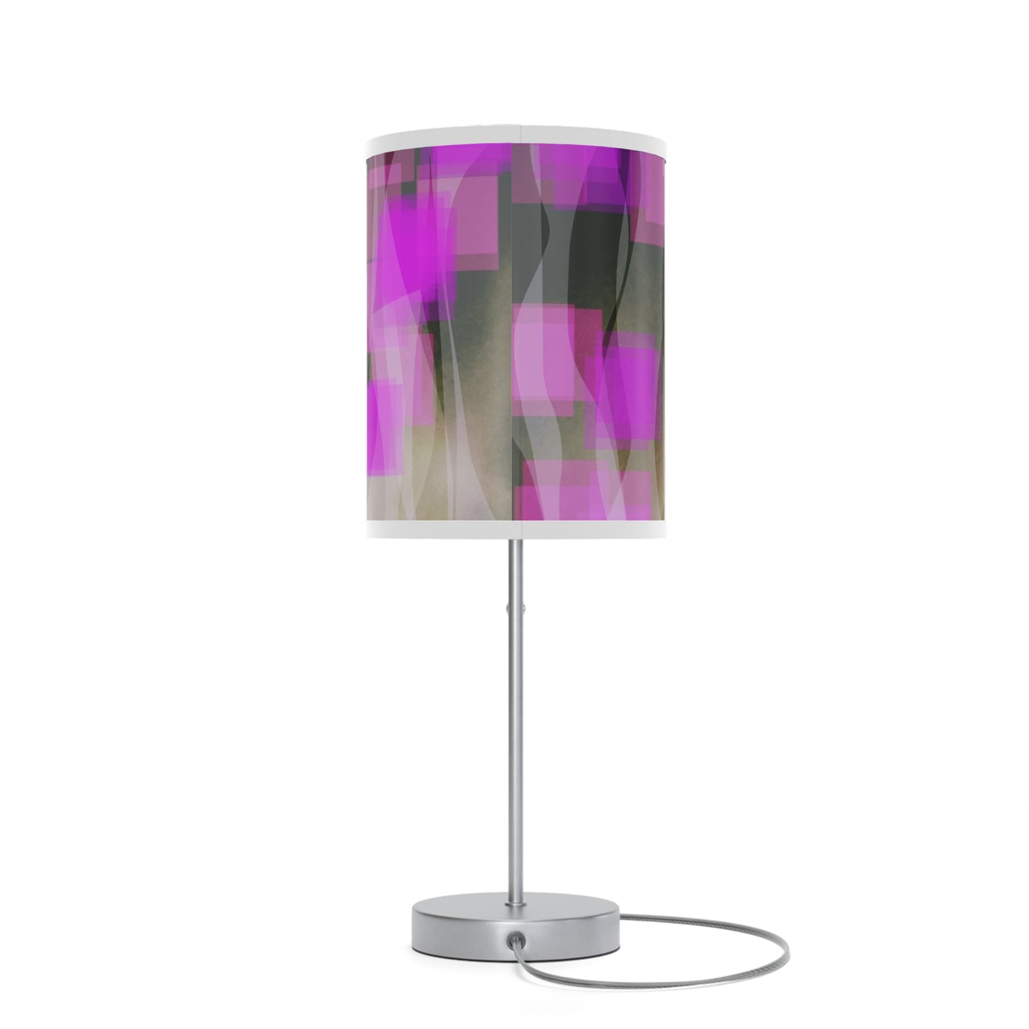 Josephine:  Modern Table Lamp, Bedroom Decor, Nightstand Lighting, Home Accent, Pink Abstract Design, Warm Atmosphere, Gift for Her