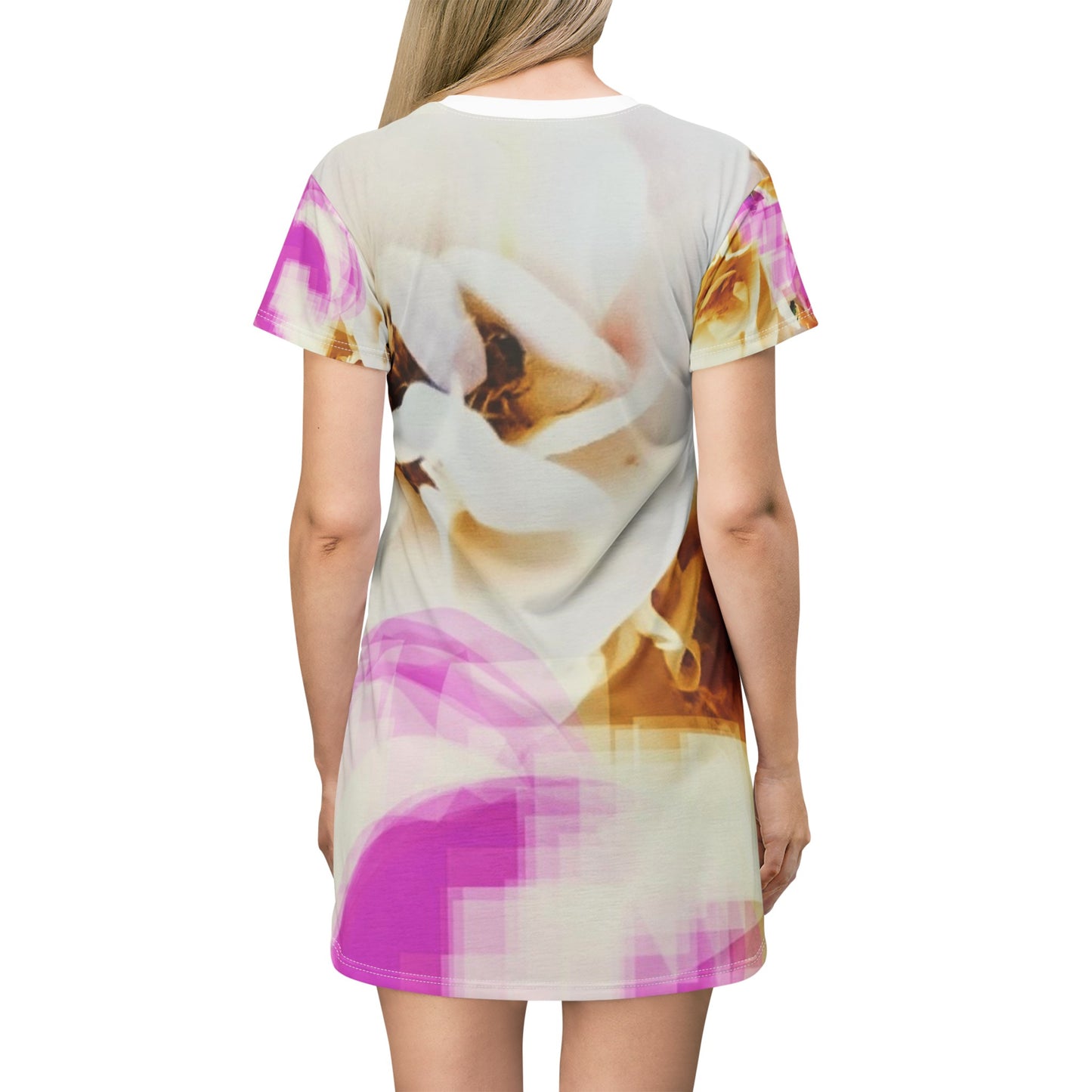 Divine Bouquet II:  T-Shirt Dress (AOP)