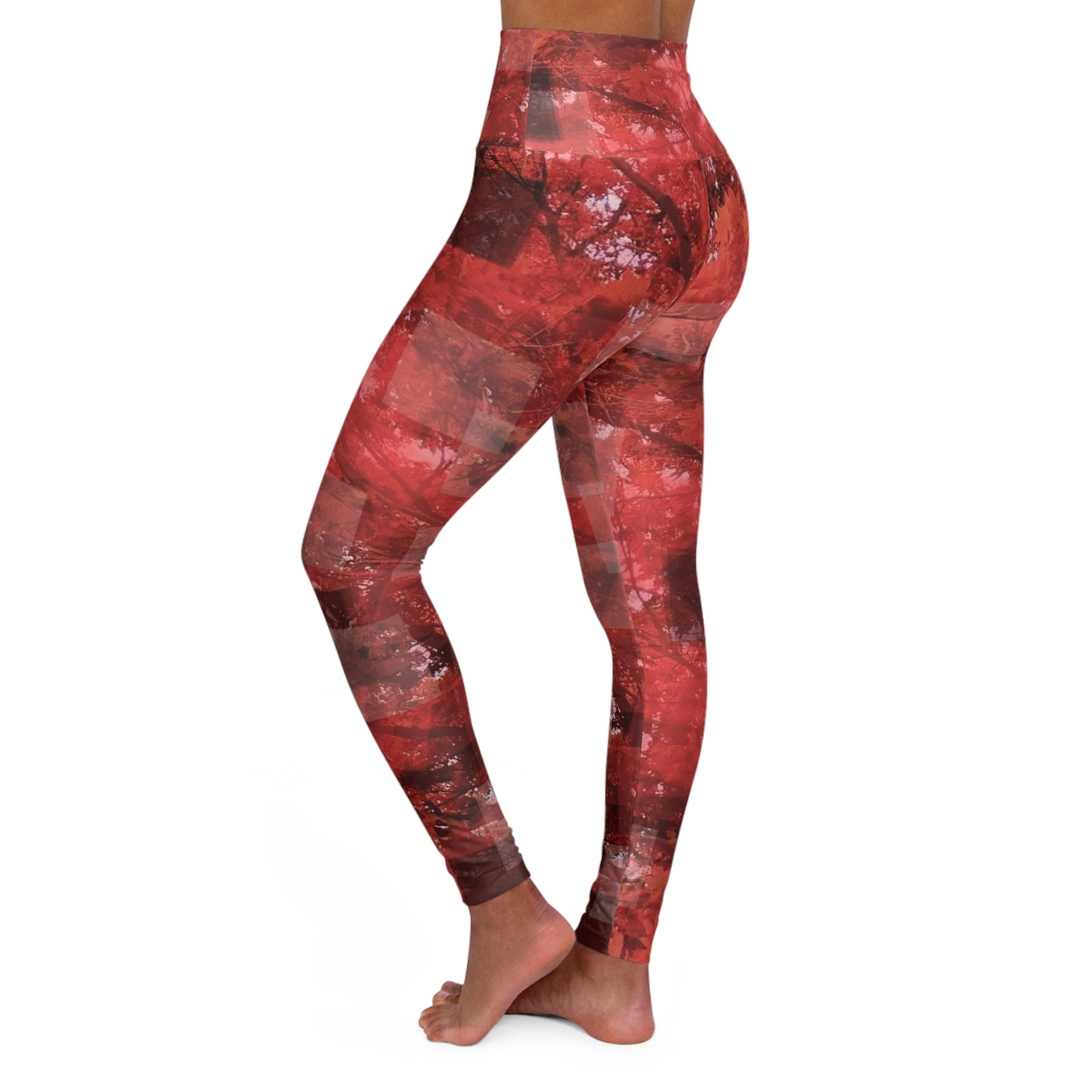 Monique:  Vibrant High Waisted Leggings, Fitness Leggings, Workout Gear, Active Wear, Casual Chic Streetwear