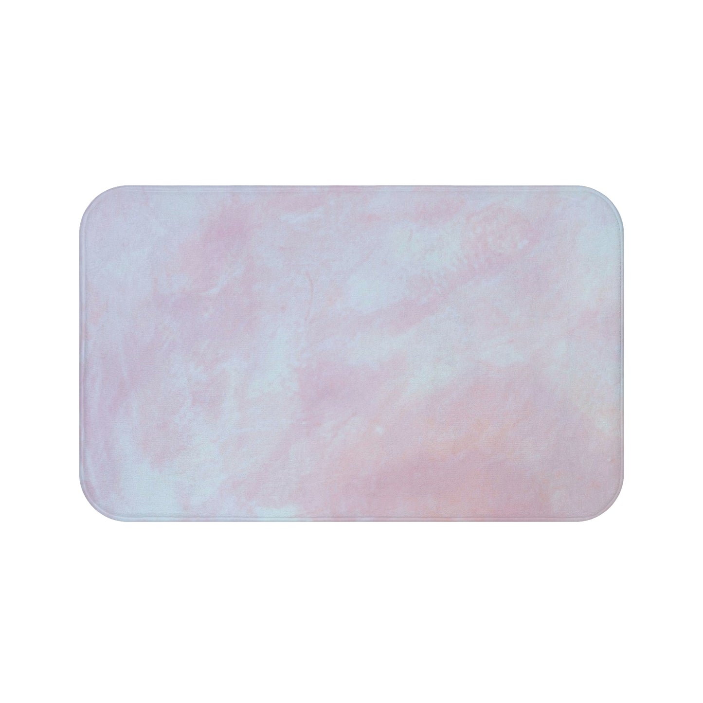 Summit of Love: (34"x21") Pastel Abstract Bathmat, Soft Bathroom Rug, Boho Home Decor, Perfect for Spa Days, Self-Care Gift, Easter Decor