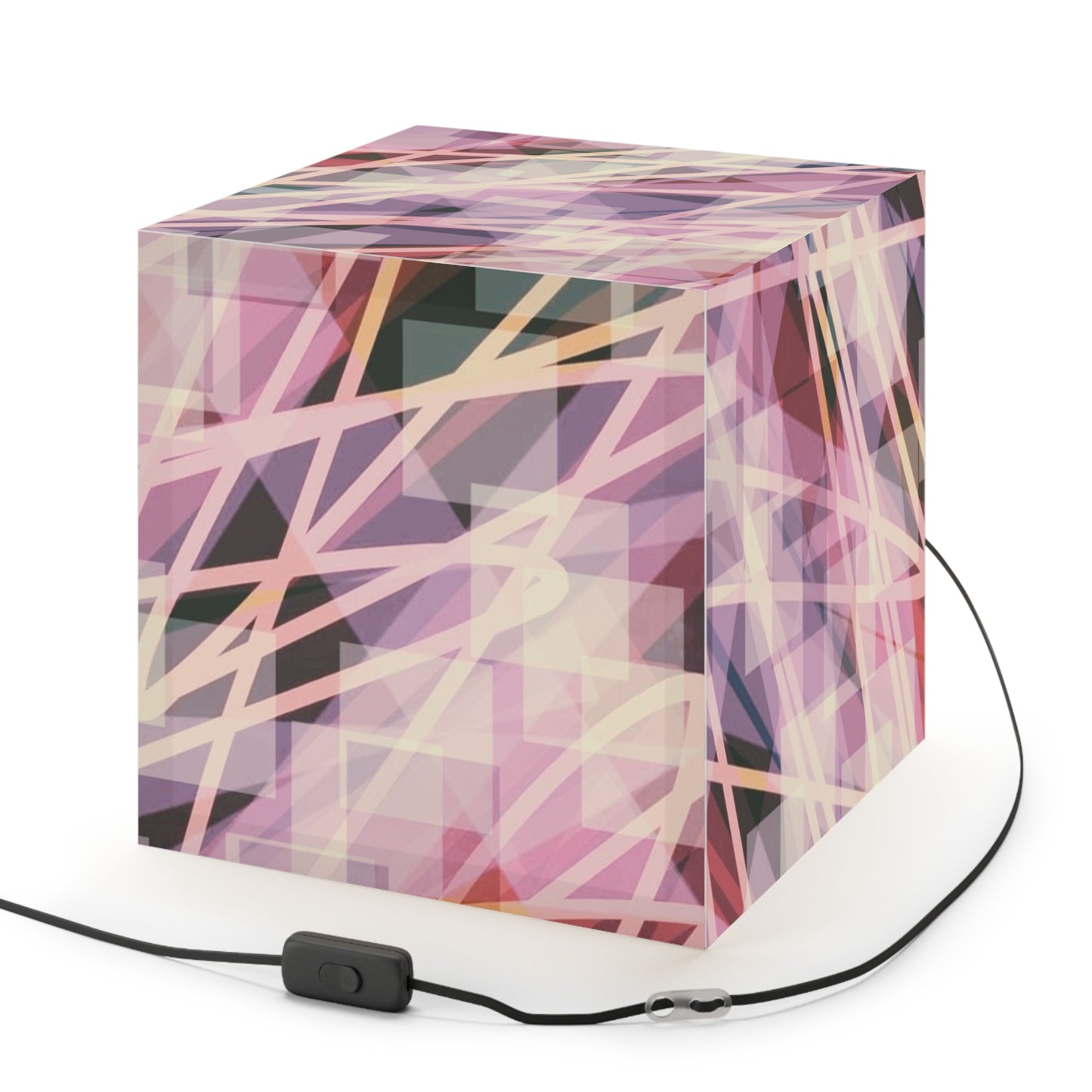 Suzie:  Stylish Geometric Light Cube Lamp - Modern Home Decor, Unique Gift, Ambient Lighting, Minimalist Design, Art Piece