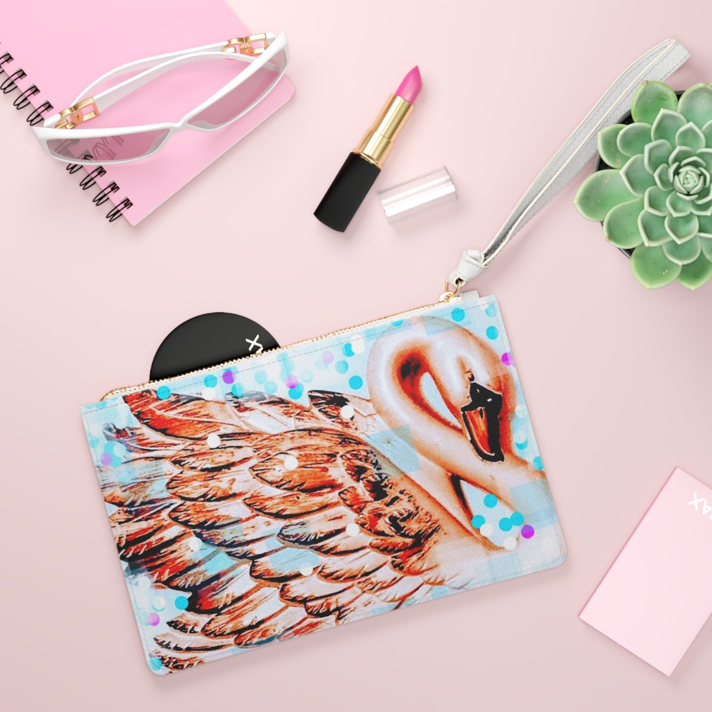 Swan:  Clutch Bag