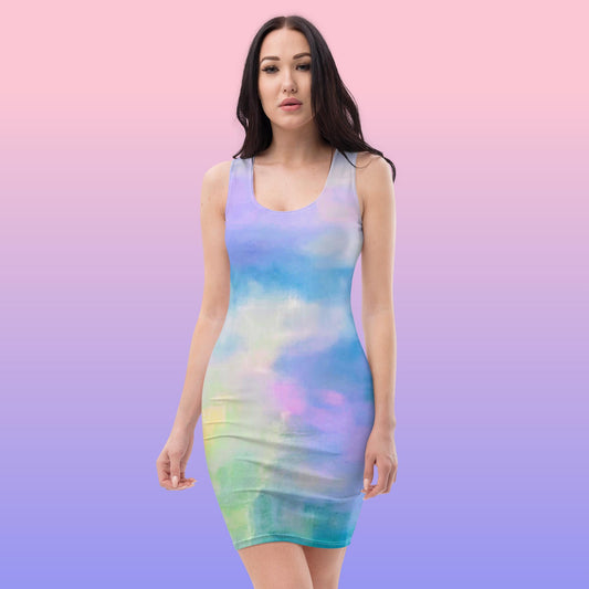 Pastel Air: Bodycon dress