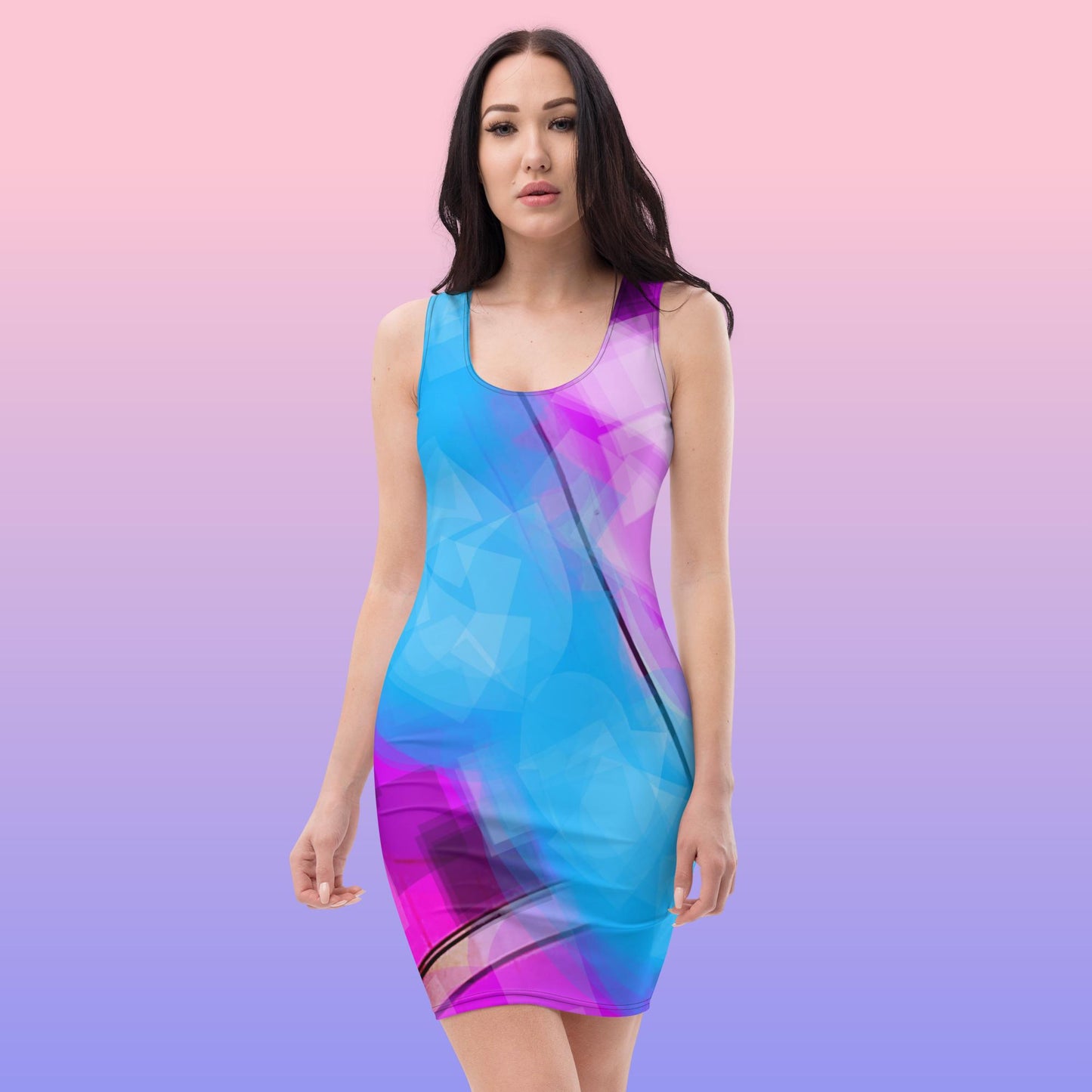 Magenta Edge:  Bodycon dress