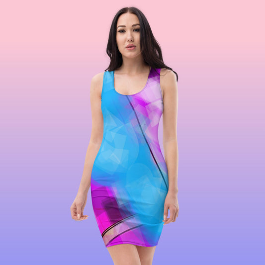 Magenta Edge:  Bodycon dress