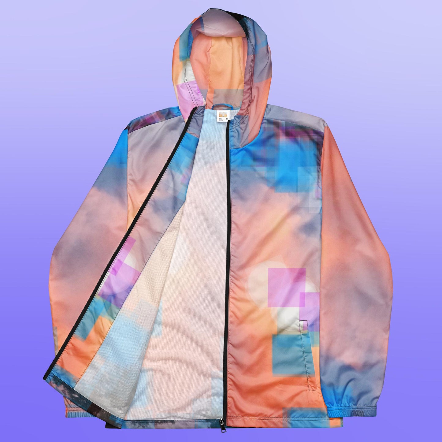 Venusian Evening:  Unisex (Men's Size) Windbreaker