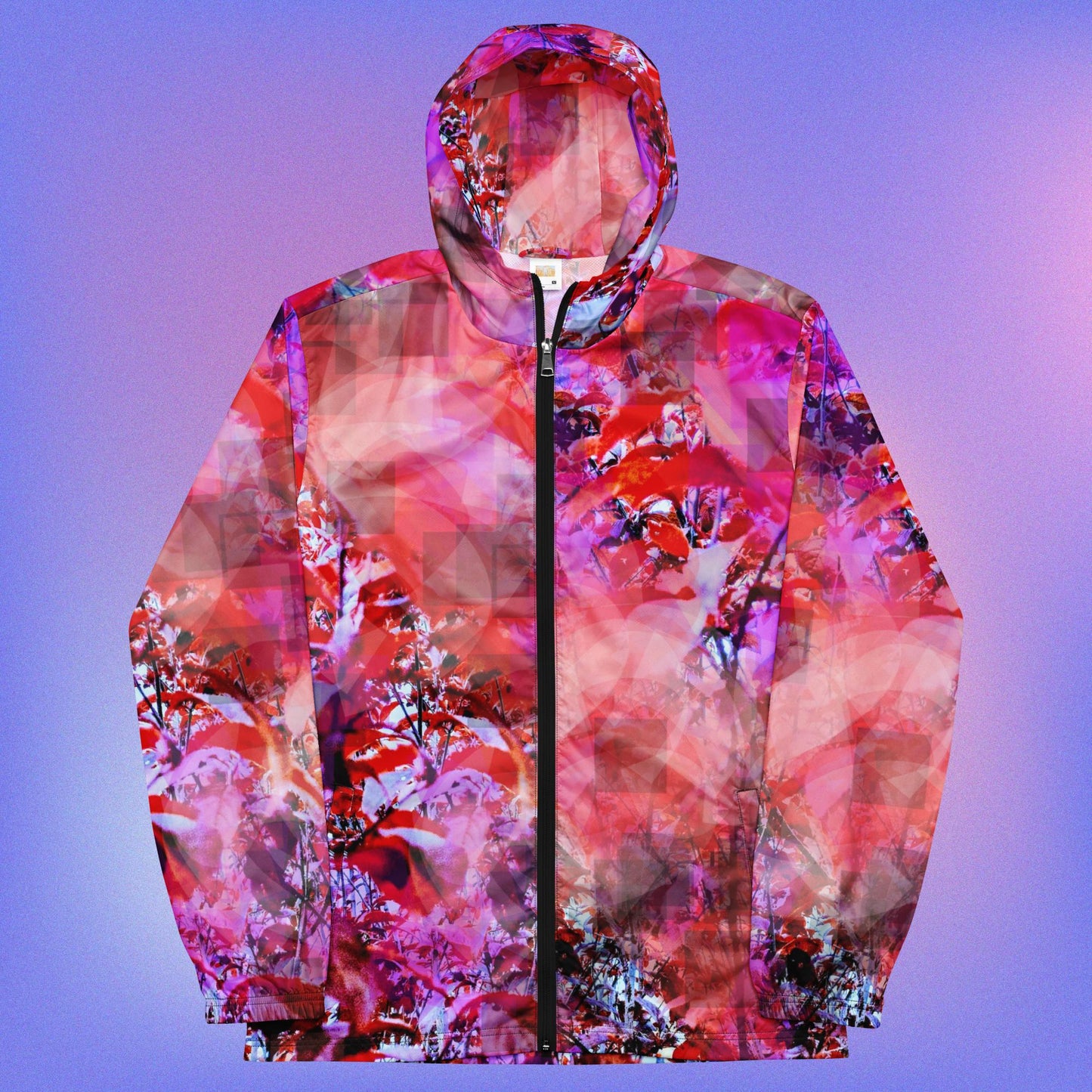 Garnet:  Unisex (Men’s size) Windbreaker