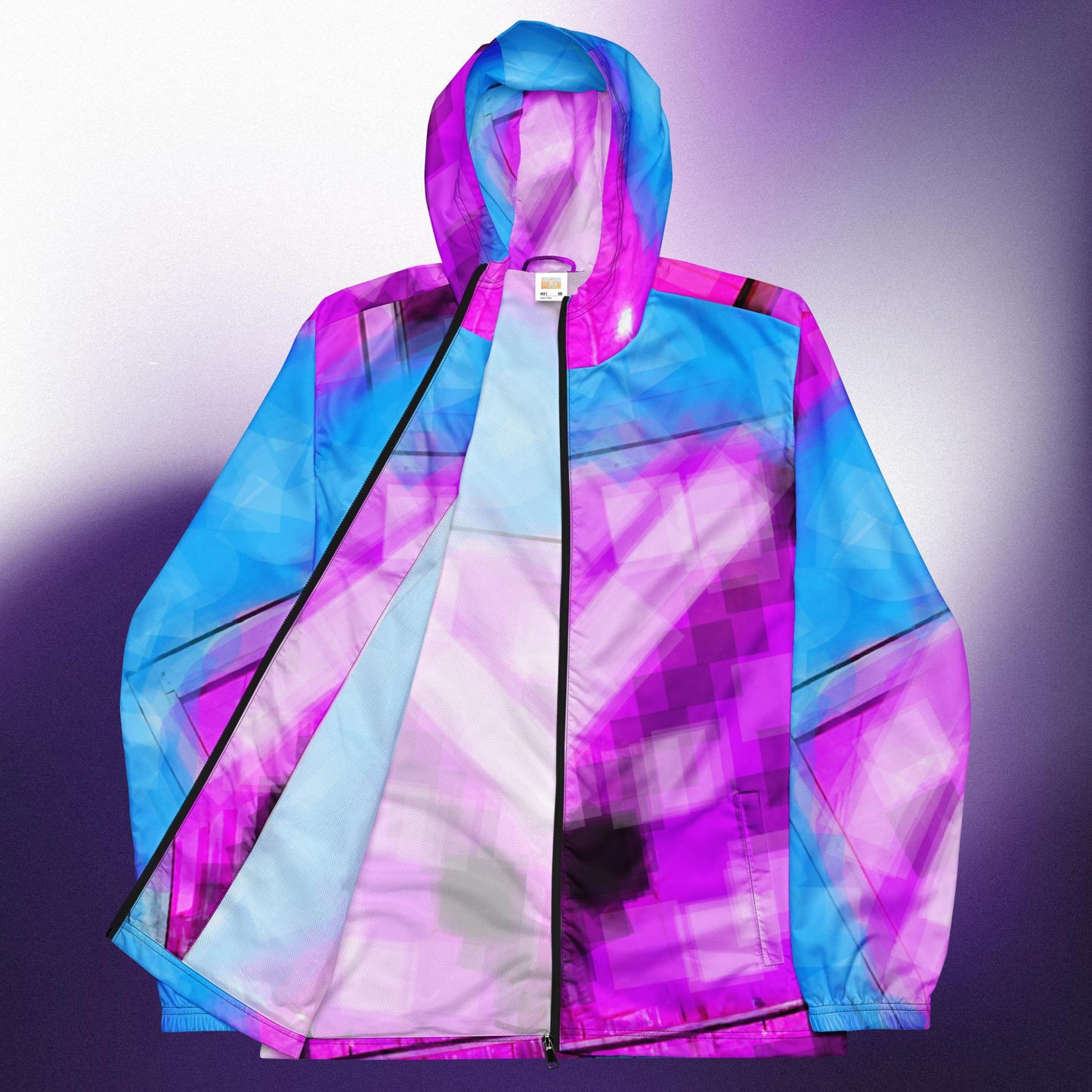 Magenta Edge: Women's Windbreaker