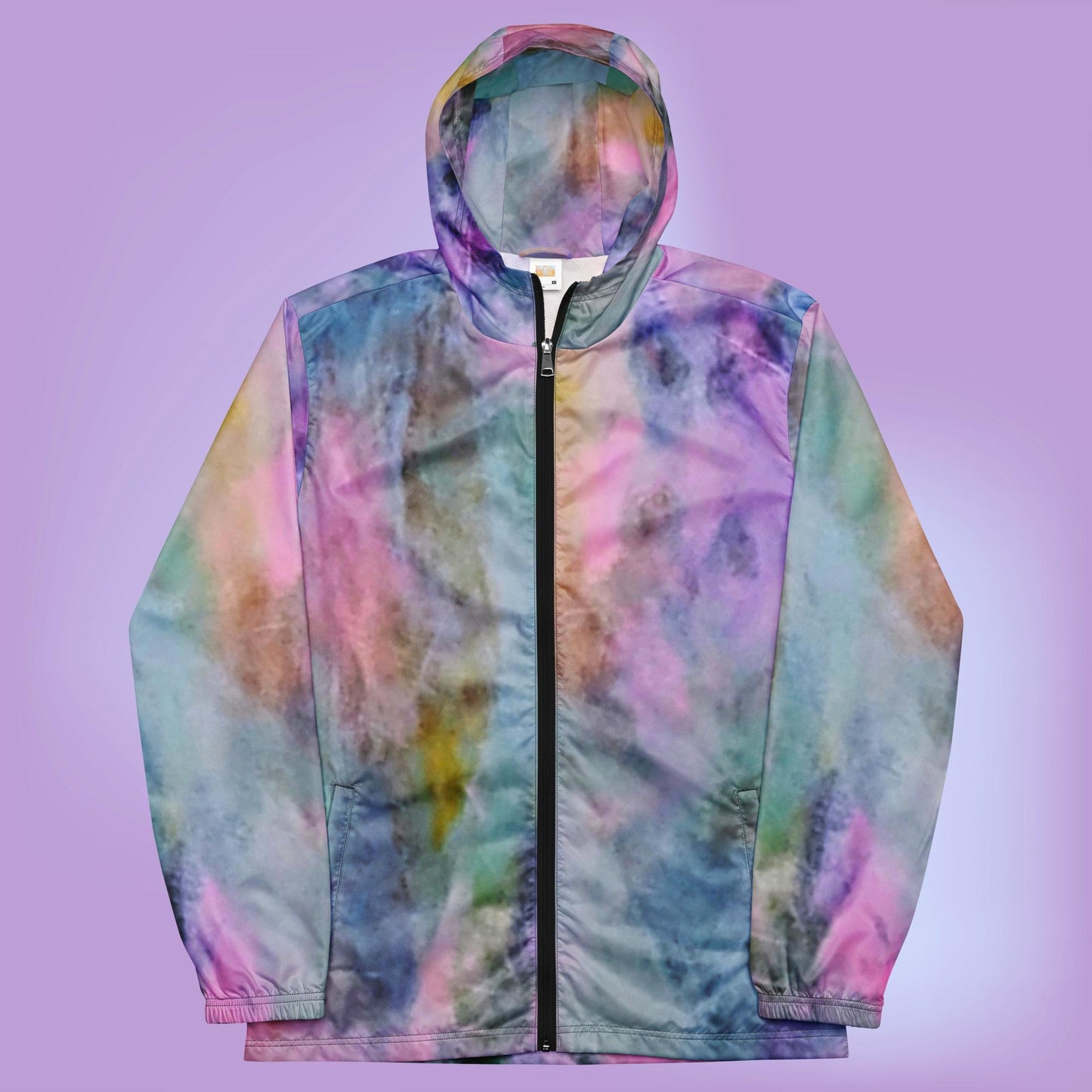 Peace & Luv:  Unisex Windbreaker (men's size chart)