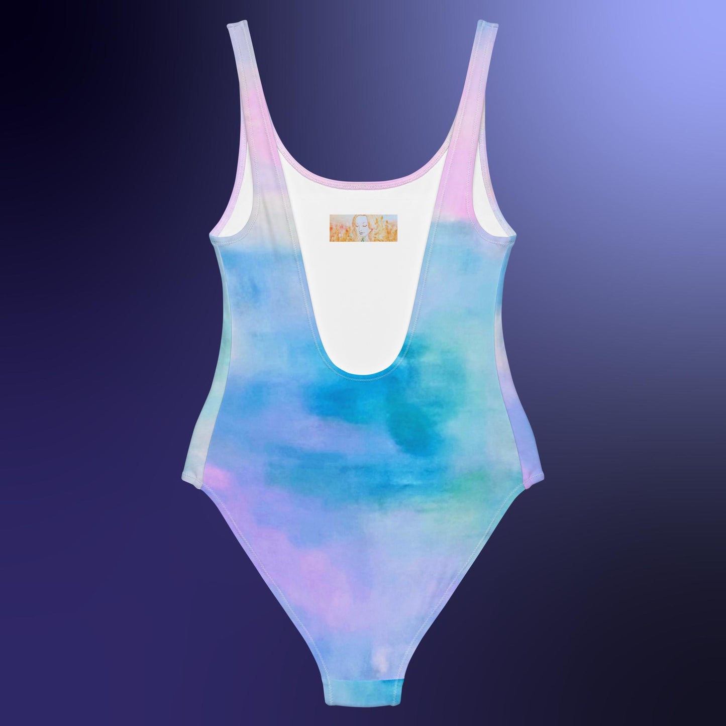 Pastel Air: One-Piece Swimsuit