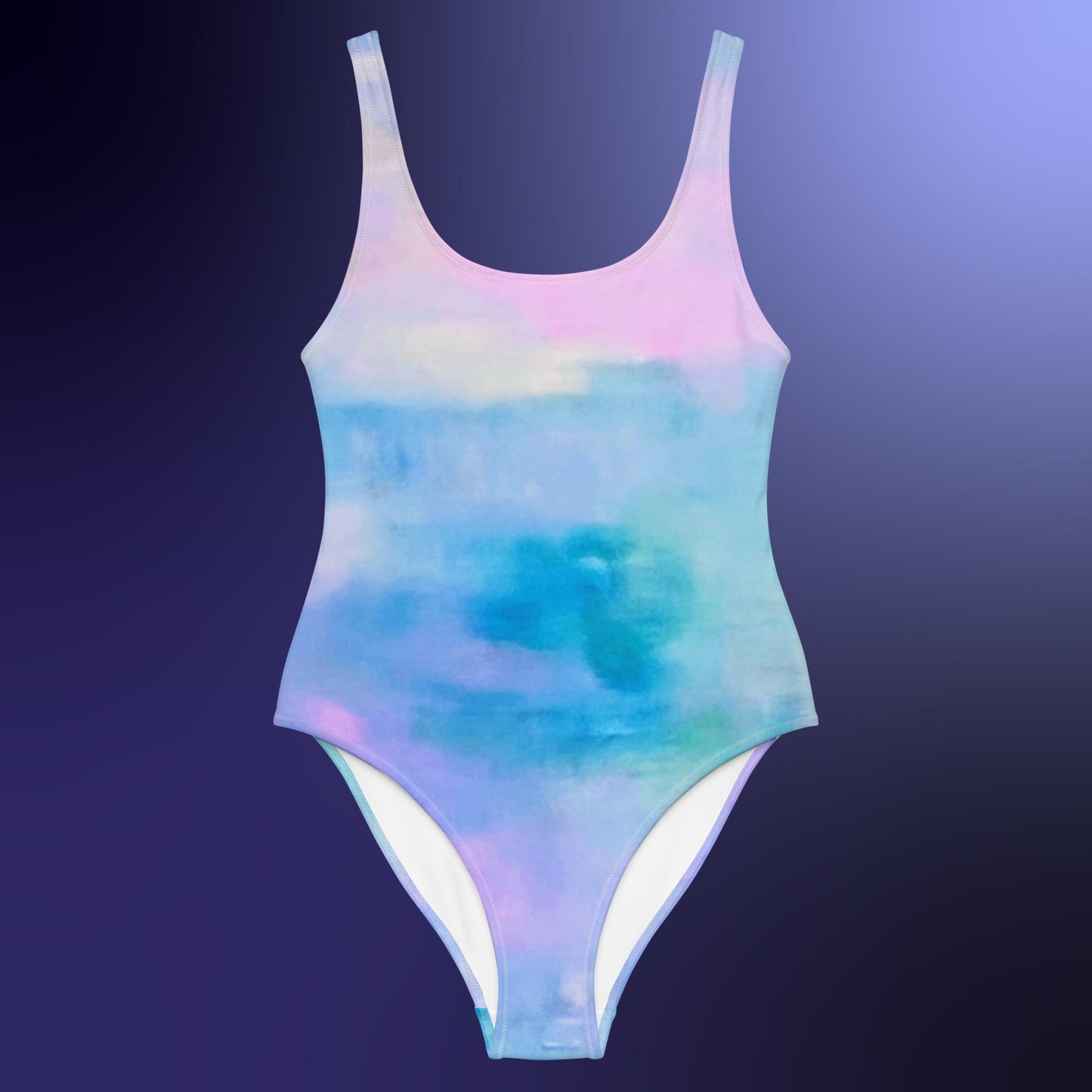 Pastel Air: One-Piece Swimsuit