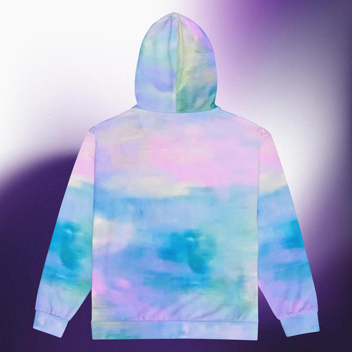 Pastel Air: Unisex zip hoodie