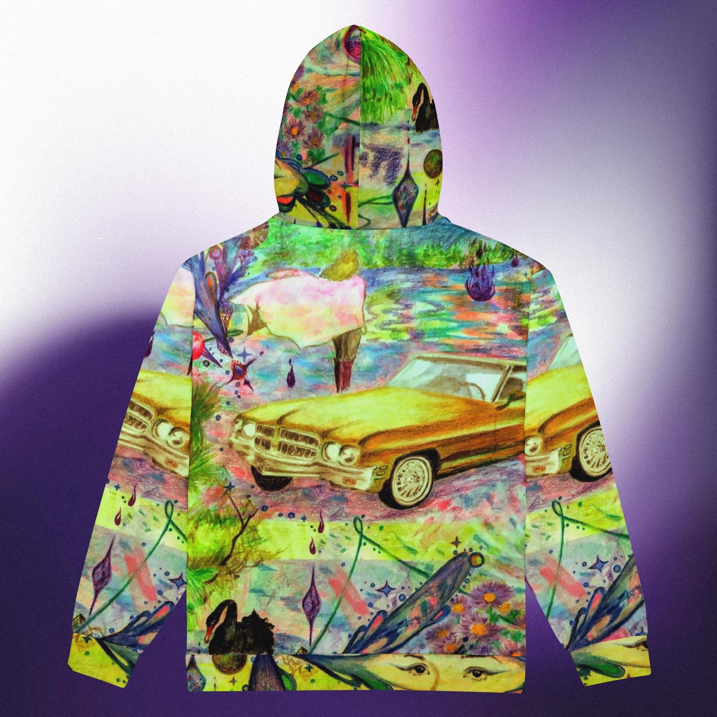 Dream Trek: Unisex zip hoodie