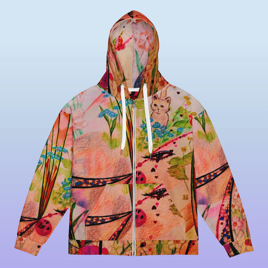 Katty's Garden: Unisex zip hoodie