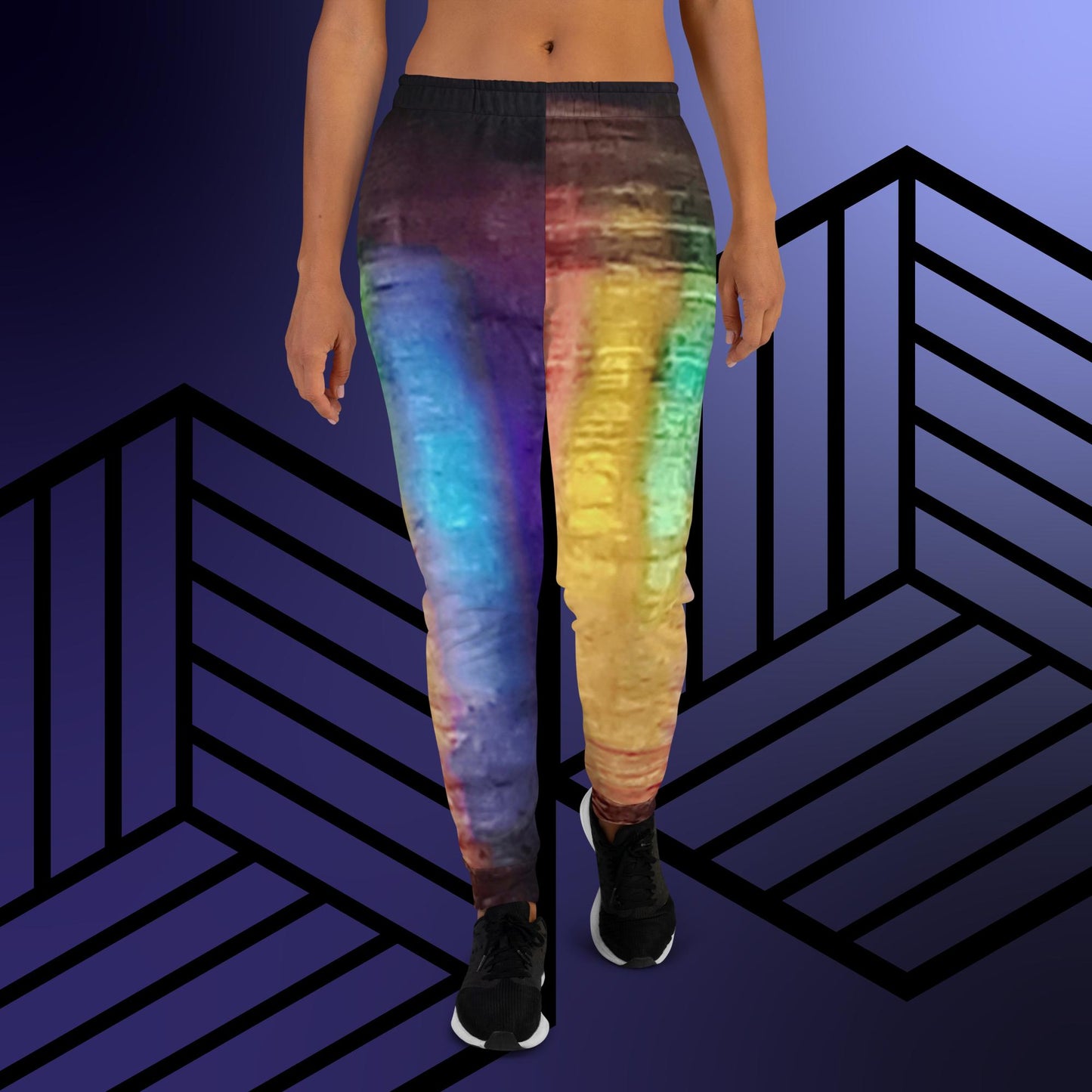 Neon Rain: Women's Joggers