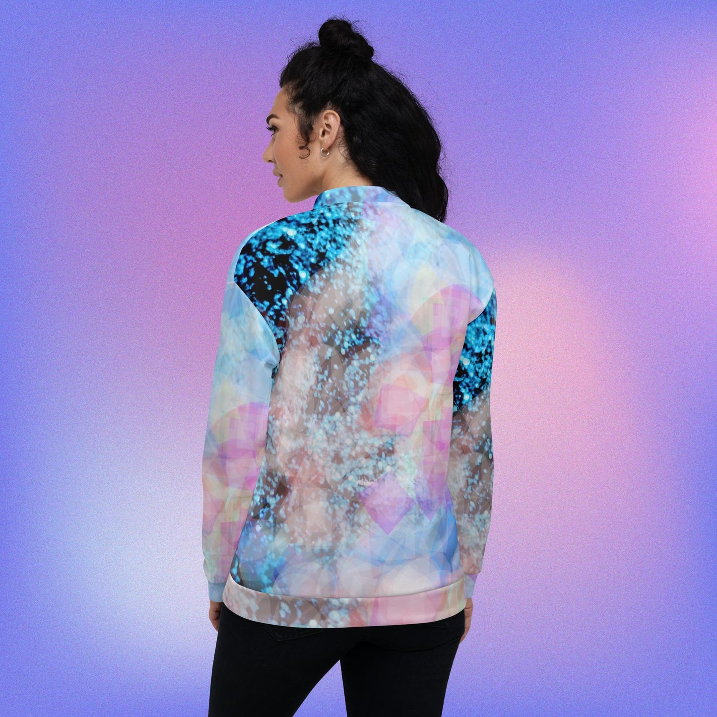 Glowy:  Unisex Bomber Jacket