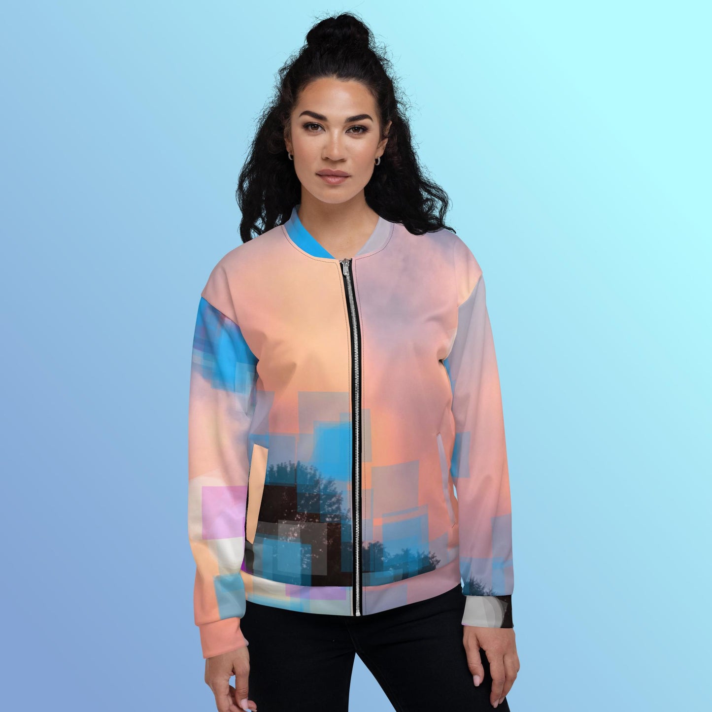 Venusian Evening:  Unisex Bomber Jacket