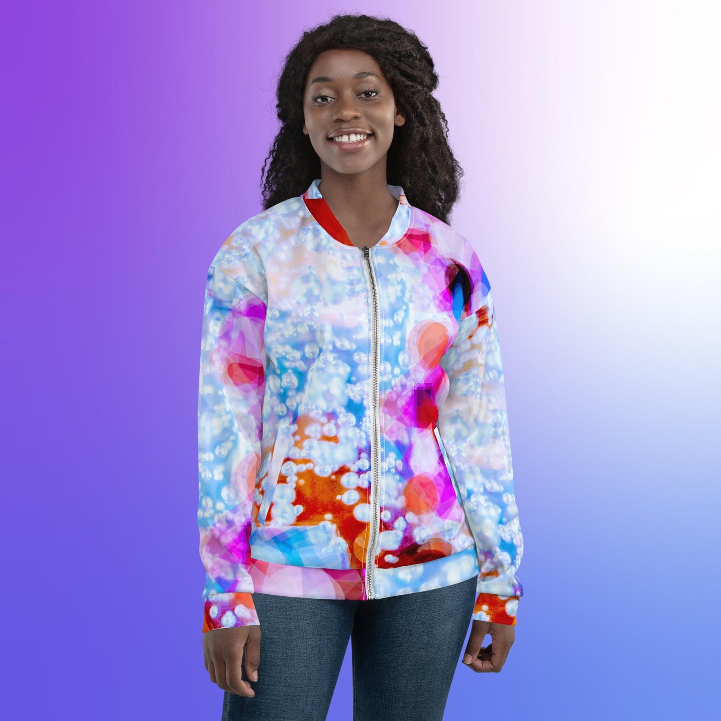 Effervescent:  Unisex Bomber Jacket